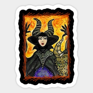 Maleficent The Dark Fairy Sticker